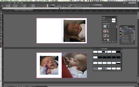 Fotobuch Anbietersoftware vs Layoutprogramm Indesign