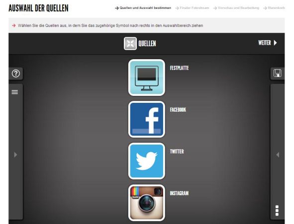 Auswahl Quellen Fotos