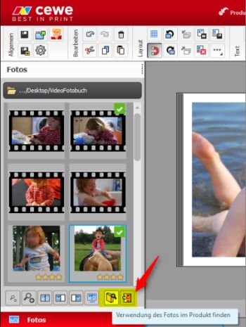 CEWE-Video Fotobrowser Neu