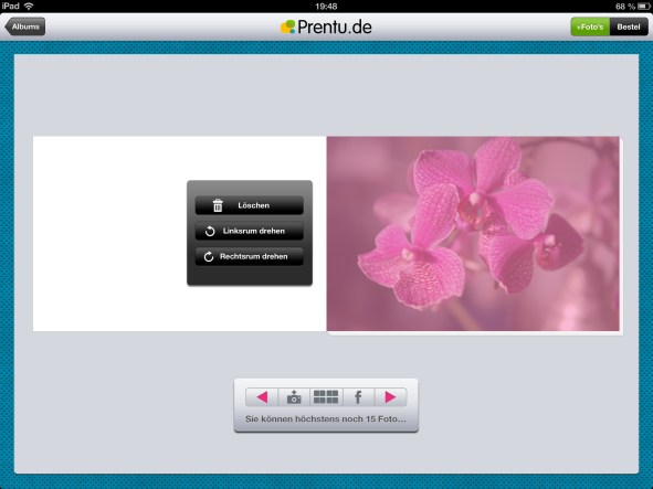 Fotobuch App Prentu