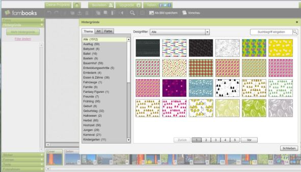 Hintergründe Fambooks Fotobücher