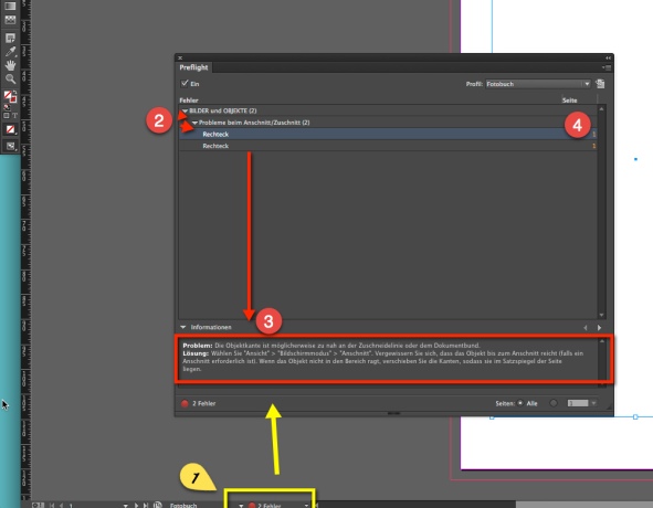 InDesign Tutorial Preflight Check