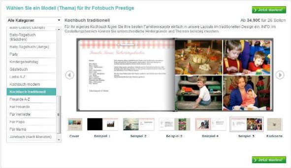 Photobox Fotobuch Kochbuch Traditionell