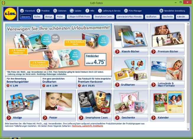 Lidl Homepage