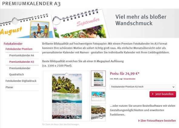 Rossmann Fotokalender Der Kalender Von Rossmann Im Test