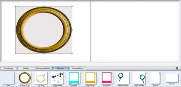 Rahmen bei Top-Fotobuch