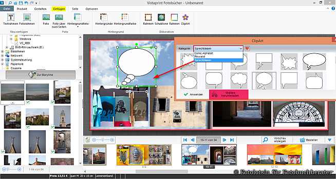 Vistaprint Fotobuch cliparts
