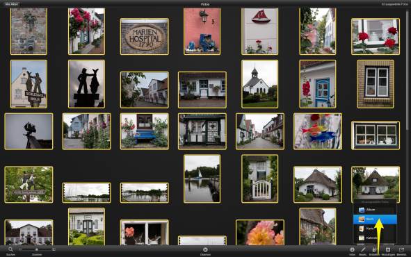 iphoto Bildauswahl