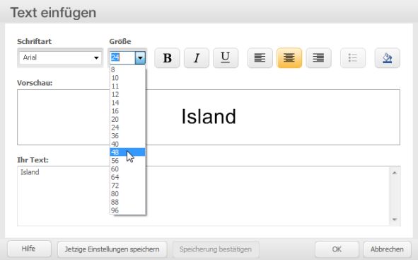 fujidirekt Texteditor