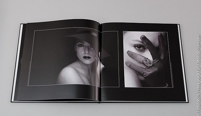 iFolor Fotobuch schwarz weiss