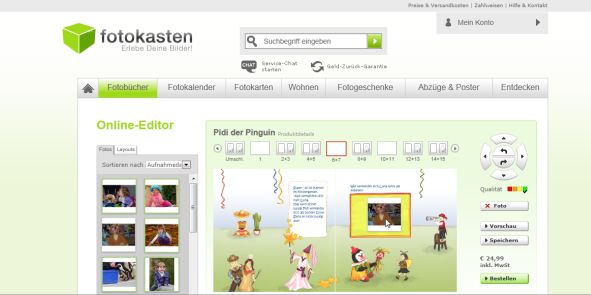 kinderfotobuch pidi editor