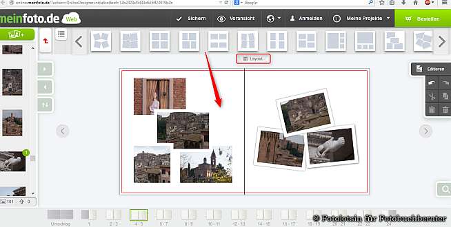 meinfoto layout