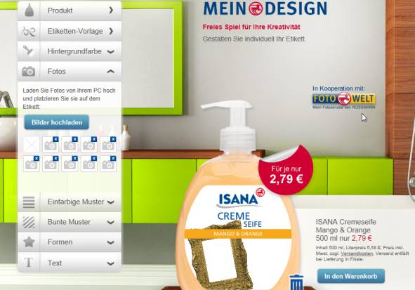 rossmann Mein Design